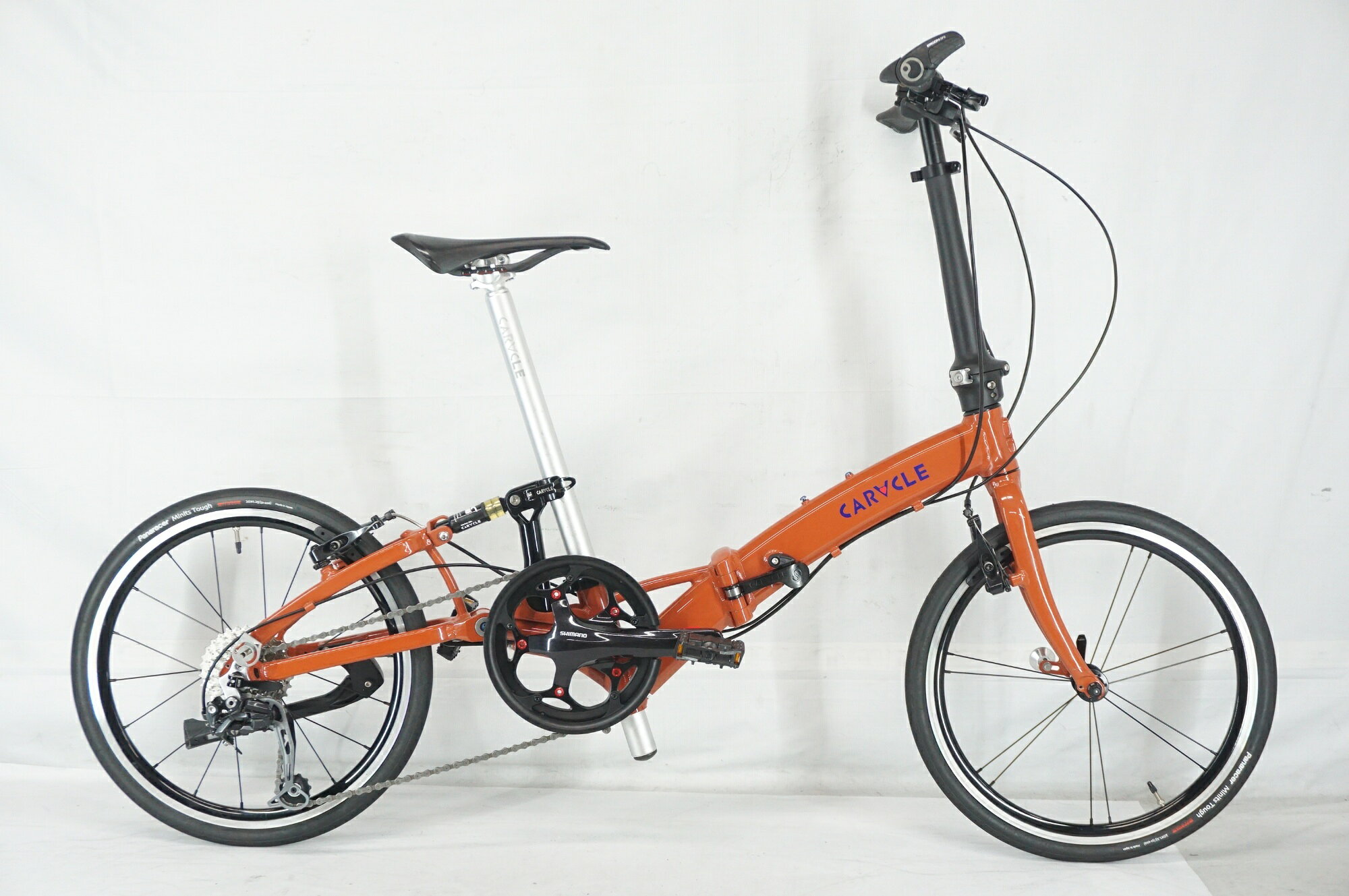 [Used] TECH ONE CARACLE-S REV.3 SPORT 2020 Model 20-inch Folding Bicycle / Bychari Hankyu Tsukaguchi Store