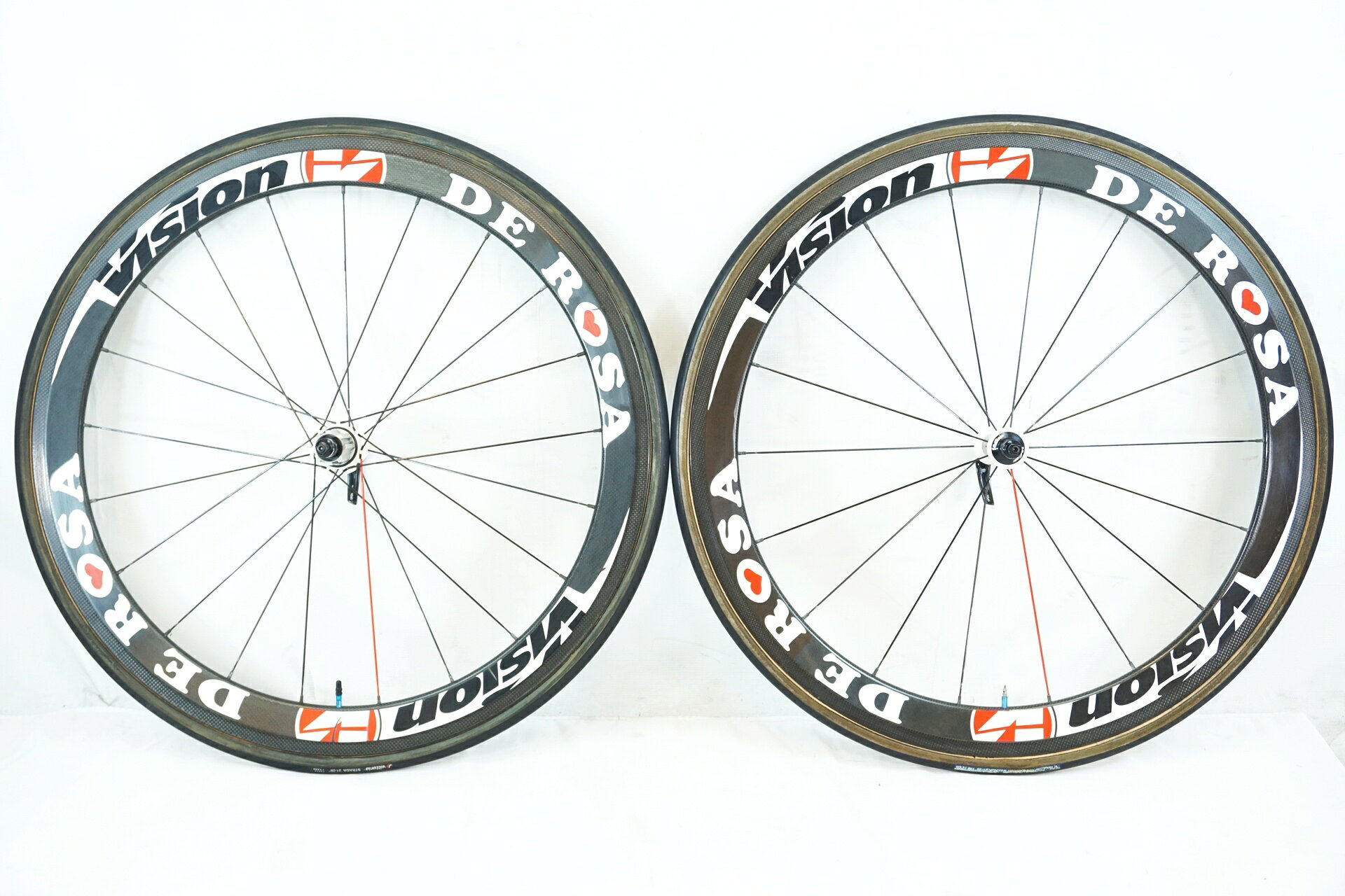 【中古】 VISION 「ビジョン」 METRON 40 DEROSA TU カンパフリー ホイールセット ...