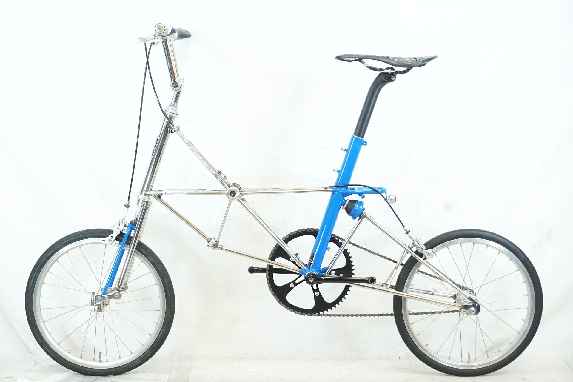 buychariの【中古】 ALEX MOULTON 「アレックス モールトン」 AM-GT MK.2 年式不明 カスタム 17インチ ミニベロ / バイチャリ有明ガーデン店｜アングル2