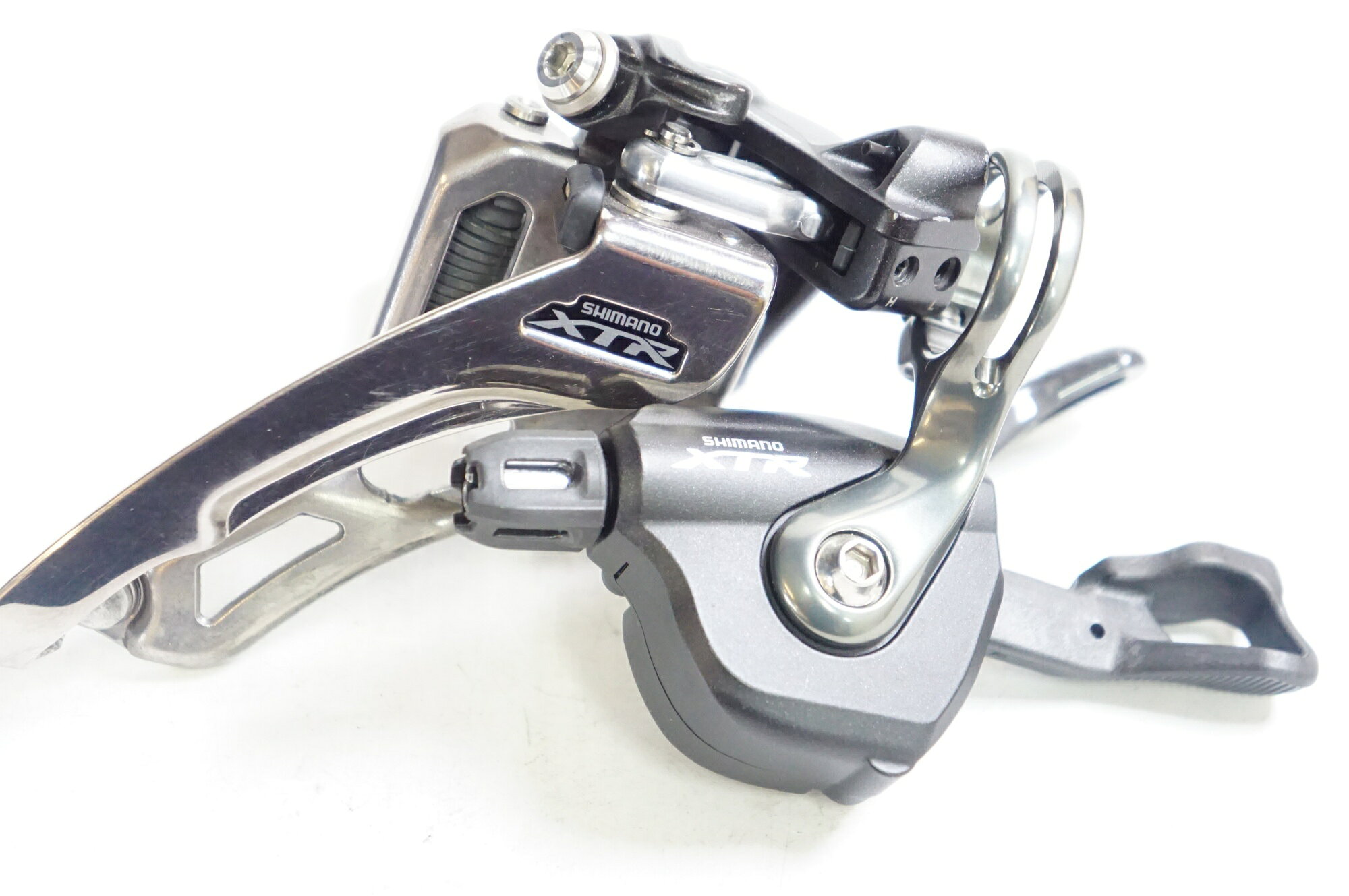 【中古】 SHIMANO 「シマノ」 XTR SL-M9000-L 左のみ ラピッドファイヤーシフター & FD-M9000-L フロントディレイラー セット / バイチャリ熊谷店