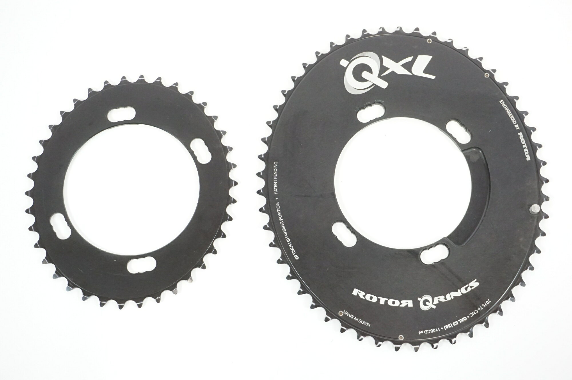 【中古】 ROTOR 「ローター」 Q-RINGS Q-XL 53-38T チェーンリング / バイチャリ宇都宮店