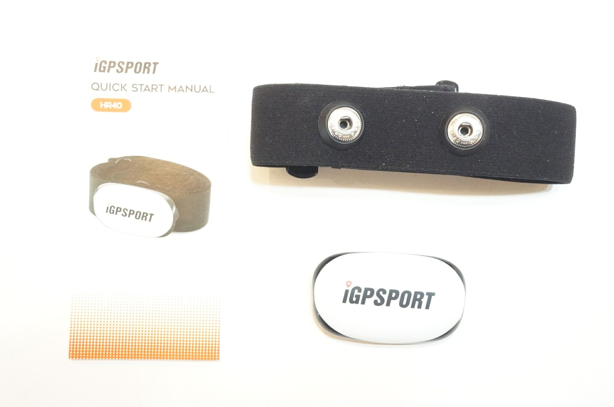【中古】 IGPSPORT 「アイジーピースポーツ」 HR40 ハートレートセンサー / バイチ...