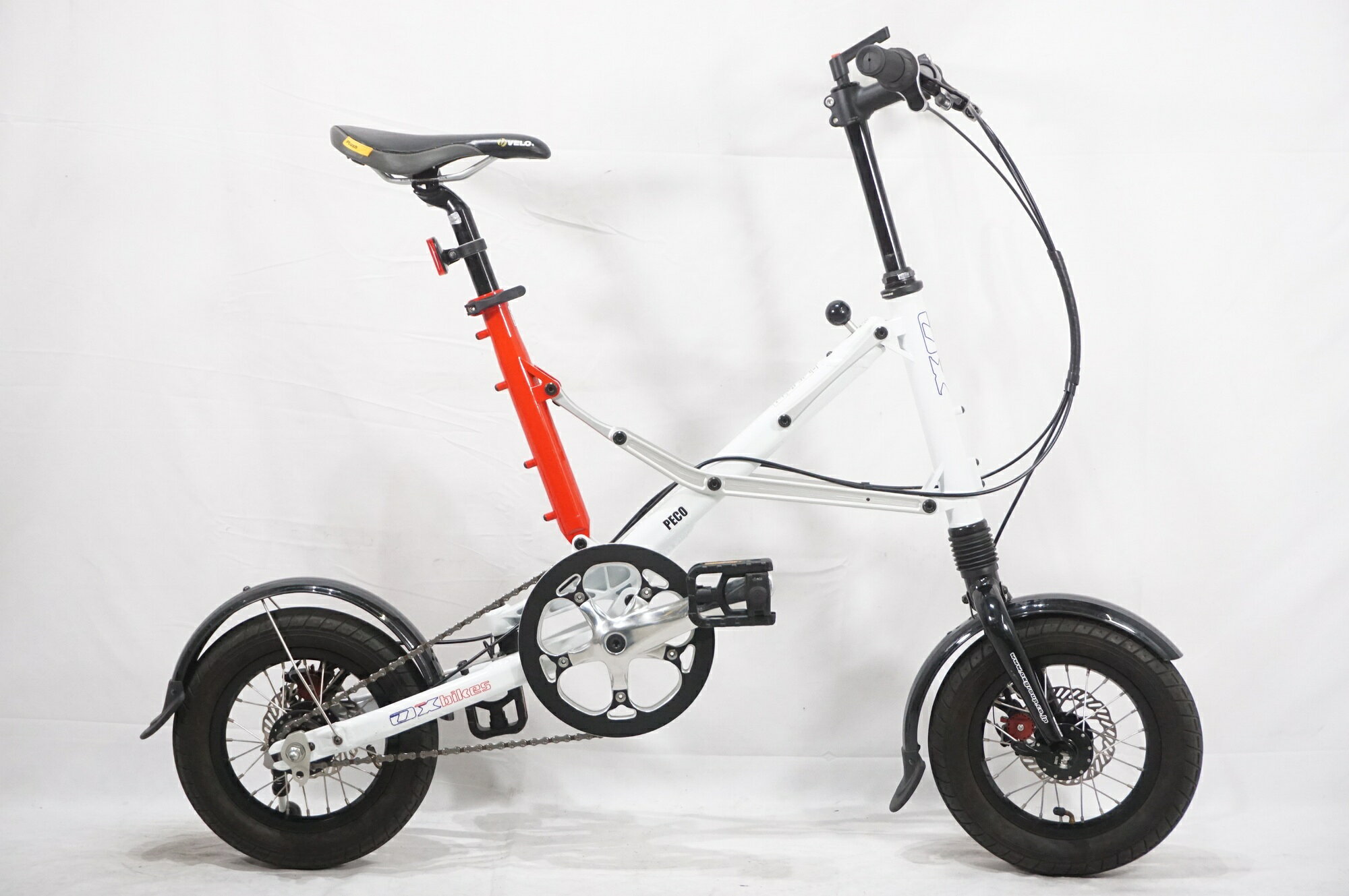 【中古】 OX BIKES 「オーエックスバイク」 PECO 2015年頃モデル 折り畳み自転車 / バイチャリAKIBA店