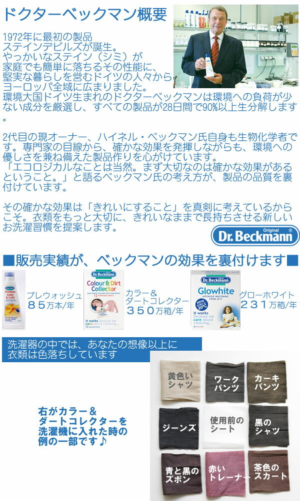 コンパクトなのでどこでもお洗濯♪　ドクターベックマン(Dr.Beckman) トラベルウォッシュ　旅行用洗濯洗剤　(Travel Wash,ギフト）　【楽ギフ_包装】【楽ギフ_のし】引越し祝い 開店祝い結婚祝い 3