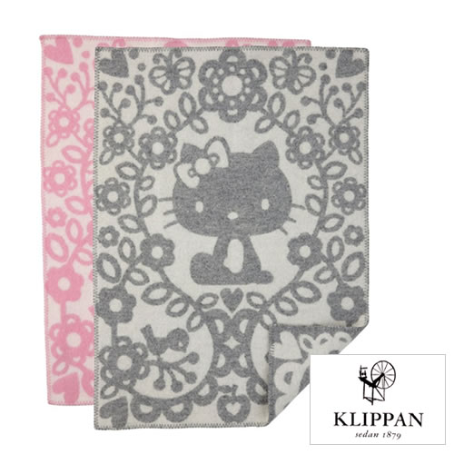 正規輸入品　数量限定　スウェーデン　クリッパン　キティ　ウール　ミニブランケット　【お取り寄せ3-4日】　（毛布）klippan出産祝い出産内祝い,北欧,ギフトシュニールバレンタイン引越し祝い 結婚祝い【HLS_DU】10P26Mar1601Mar15