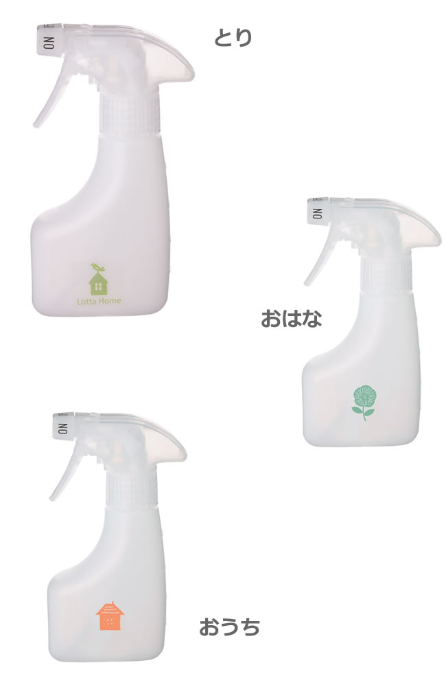NEW エコンフォートハウス　スプレーボトル　(フロッシュから変更になりました）　アルコールOK 極細ミスト ON/OFF切替 3