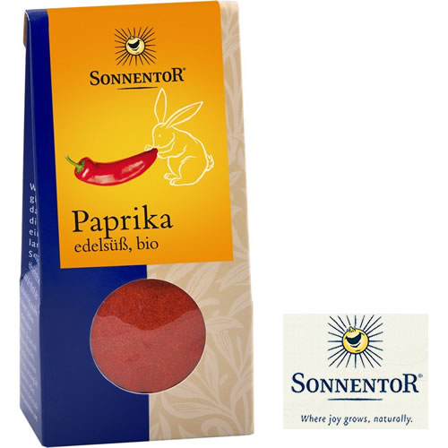 【メール便で送料無料】SONNENTOR シングルスパイス オーガニック パプリカ 40g 10P2 ...