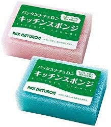 For Tableware - メール便OK　パックスナチュロン　キッチンスポンジ 　ピンク　または　グリーン　PAX NATURON