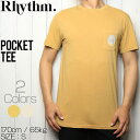 【送料無料】 Rhythm リズム POCKET TEE 半袖Tシャツ JAN19M-PT03