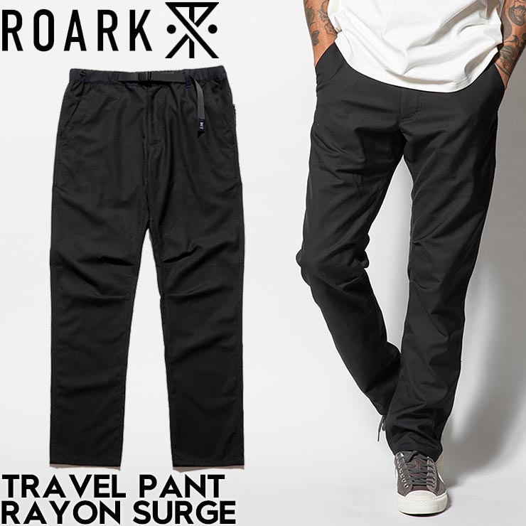 ナローテーパードパンツ THE ROARK REVIVAL ロアーク リバイバル TRAVEL PA