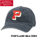 ストラップキャップ 帽子 AMERICAN NEEDLE アメリカンニードル PORTLAND BEAVERS SMU694A-POB 日本代理店正規品
