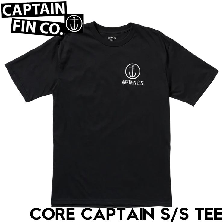 半袖TEE Tシャツ CAPTAIN FIN キャプテンフィン CORE CAPTAIN S/S TEE 21A3512511 日本代理店正規品