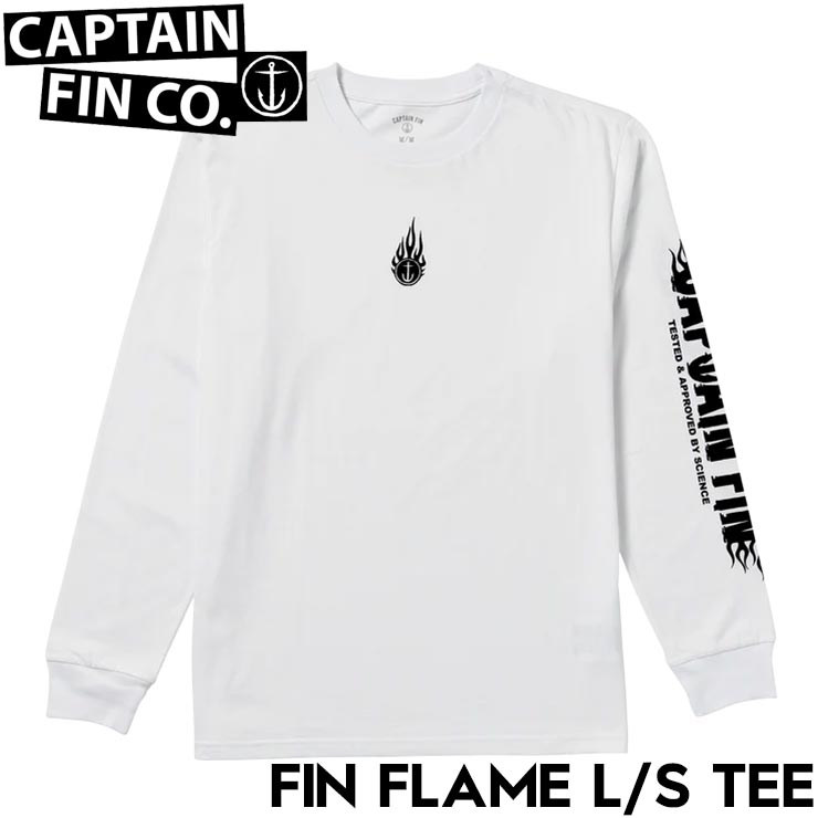 Rakuten - 【楽天スーパーセール 対象商品】 ロングスリーブTEE ロンT CAPTAIN FIN キャプテンフィン FIN FLAME LONG SLEEVE TEE 21A3612500 日本代理店正規品