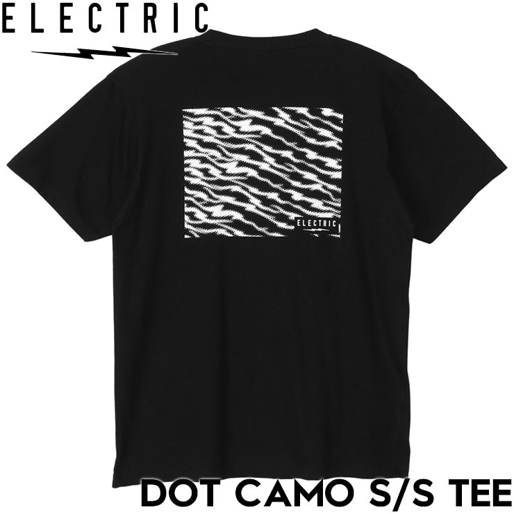 Sport - 半袖Tシャツ ELECTRIC エレクトリック DOT CAMO S/S TEE E25ST02 BLK 日本代理店正規品