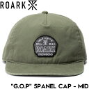 【クリアランスセール】 帽子 ストラップバックキャップ THE ROARK REVIVAL ロアークリバイバル G.O.P 5PANEL CAP RHJ1103...