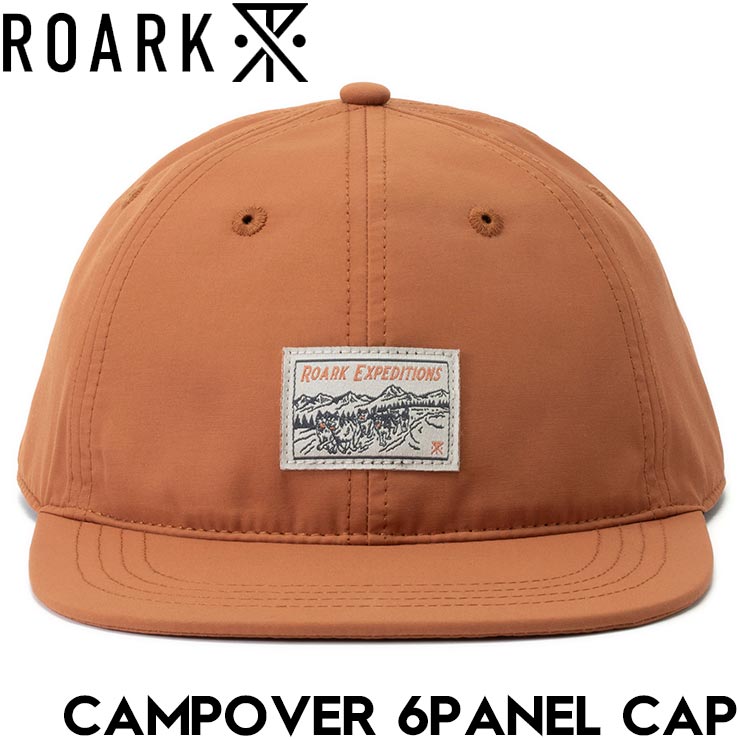 帽子 ストラップキャップ ROARK ロアーク CAMPOVER 6PANEL CAP RHJ1053-TCT 日本代理店正規品