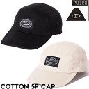 【送料無料】 帽子 ストラップキャップ POLeR ポーラー COTTON 5P CAP 243MCV0097 日本代理店正規品