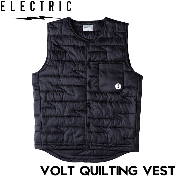 【クリアランスセール】 パフベスト キルティングベスト ELECTRIC エレクトリック VOLT QUILTING VEST E24FJ02 日本代理店正規品