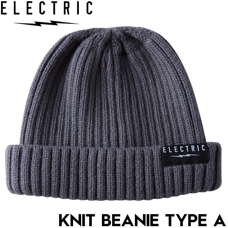 Rakuten - ニットキャップ カフビーニー ELECTRIC エレクトリック KNIT BEANIE TYPE A E24FC01 GRY 日本代理店正規品