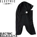 【クリアランスセール】 バラクラバ フェイスマスク ELECTRIC エレクトリック BALACLAVA EA51 BLK 日本代理店正規品