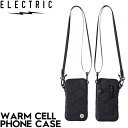 【クリアランスセール】 【送料無料】 スマホケース 保温 耐寒冷地 ELECTRIC エレクトリック WARM CELL PHONE CASE EA60 BLK...
