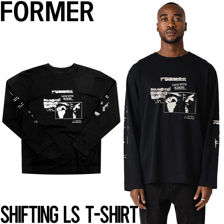  ロングスリーブTEE ロンT FORMER フォーマー SHIFTING LS T-SHIRT FTE-24127 日本代理店正規品