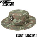  ハット バケットハット サーフハット 帽子 CAPTAIN FIN キャプテンフィン BOONY TUNES HAT 21D5532304 ARM 日本代理店正規品