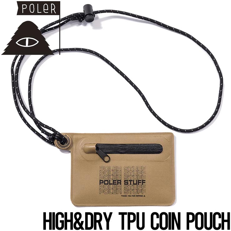 ̵ ݡ 󥱡 POLeR ݡ顼 HIGH&DRY TPU COIN POUCH 241MCV0406 BEG Ź