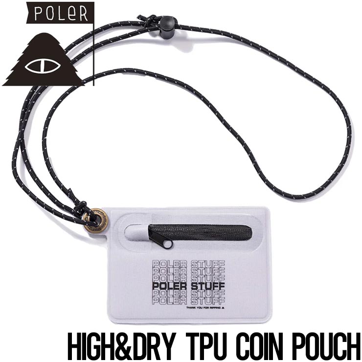 ̵ ݡ 󥱡 POLeR ݡ顼 HIGH&DRY TPU COIN POUCH 241MCV0404 GRY Ź