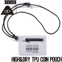 【クリアランスセール】 【送料無料】 コインポーチ コインケース POLeR ポーラー HIGH&DRY TPU COIN POUCH 241MCV0404 G...