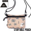 【送料無料】 サコッシュ ショルダーポーチ バッグ POLeR ポーラー STUFFABLE POUCH 241MCV0443 BEG 日本代理店正規品