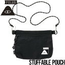 【送料無料】 サコッシュ ショルダーポーチ バッグ POLeR ポーラー STUFFABLE POUCH 241MCV0444 BLK 日本代理店正規品