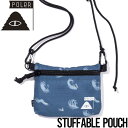 【クリアランスセール】 【送料無料】 サコッシュ ショルダーポーチ バッグ POLeR ポーラー STUFFABLE POUCH 241MCV0442 BLU ...