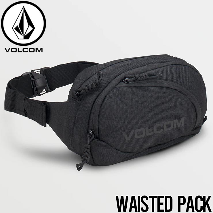 【送料無料】 ボディバッグ ショルダーバッグ VOLCOM ボルコム ヴォルコム WAISTED PACK VMXX00RMEW BLK 日本代理店正規品