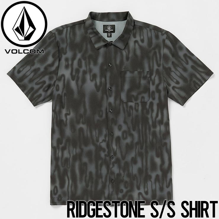 半袖シャツ VOLCOM ボルコム ヴォルコム RIDGESTONE SHORT SLEEVE SHIRT A0412400 日本代理店正規品
