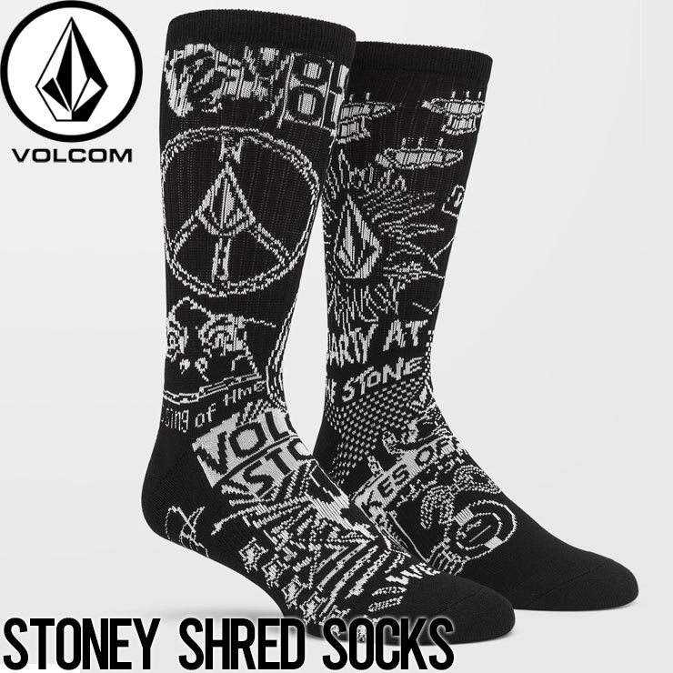 ̵ å  VOLCOM ܥ륳 STONEY SHRED SOCKS å  D6322401 WHT Ź