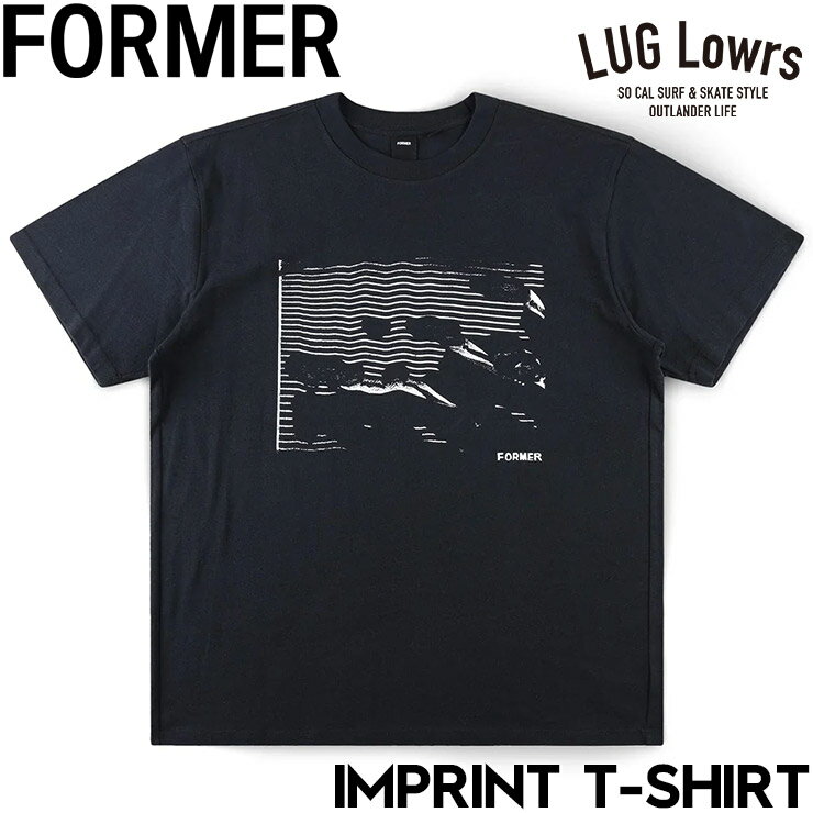 Rakuten - FORMER フォーマー メンズ 半袖Tシャツ グラフィックTシャツ コットンTシャツ IMPRINT T-SHIRT FTE-26110 26SP 日本代理店正規品