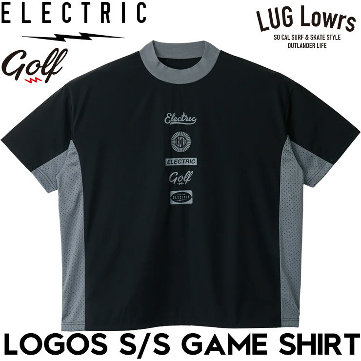 ELECTRIC GOLF LOGO GAME SHIRT GRAY Mサイズ ELECTRIC エレクトリック ゴルフ アパレル 日本公式WEB SHOP ELECTRIC