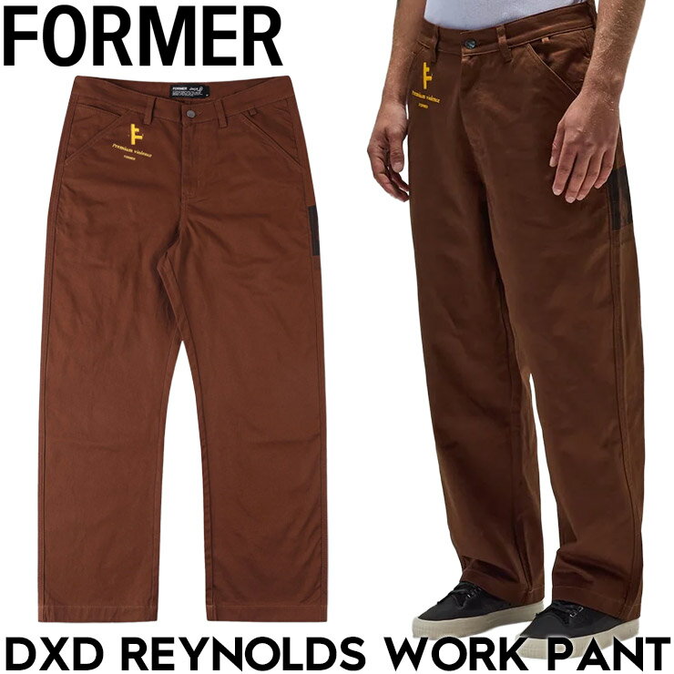 Rakuten - FORMER フォーマー パンツ メンズ ワークパンツ ロングパンツ コットンパンツ デーンレイノルズ DXD REYNOLDS WORK PANT FPA-26221 26SU 日本代理店正規品