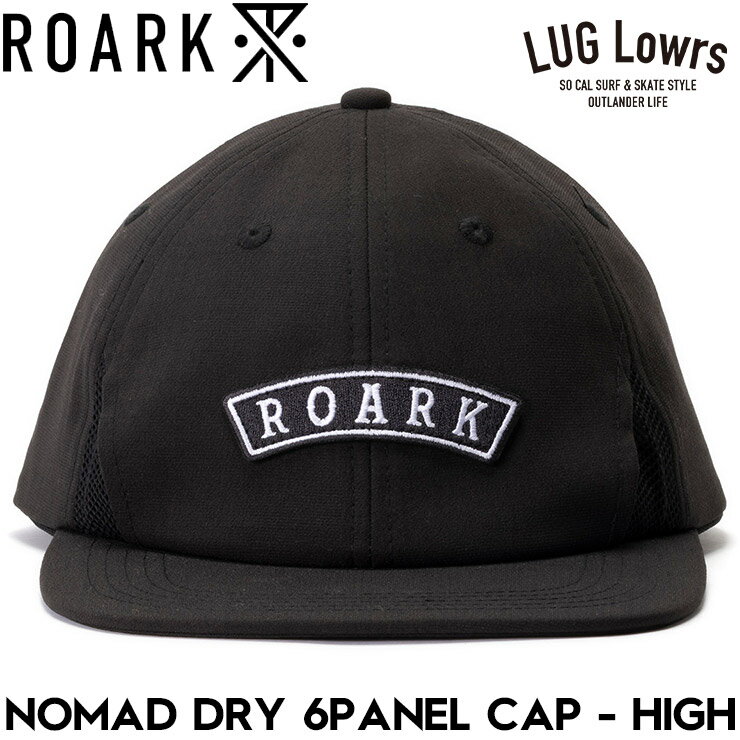 Rakuten - ROARK ロアーク キャップ メンズ レディース 6パネルキャップ 帽子 ドライキャップ ストレッチ 接触冷感 NOMAD DRY 6PANEL CAP HIGH RHJ1224-JBL 26SU 日本代理店正規品