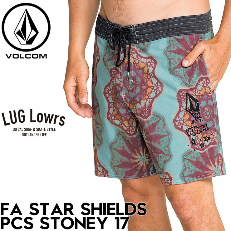 Rakuten - VOLCOM ボルコム ボードショーツ メンズ サーフパンツ 水着 海パン 17インチ ストレッチ FA STAR SHIELDS PCS STONEY 17 VBS262006 26SS 日本代理店正規品