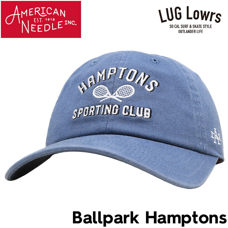 乐天商城 - AMERICAN NEEDLE アメリカンニードル キャップ メンズ レディース 帽子 Ballpark Hamptons ハンプトンズ ネイビー SMU674A-HAMP 日本代理店正規品
