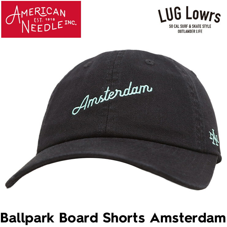 乐天商城 - AMERICAN NEEDLE アメリカンニードル キャップ メンズ レディース 帽子 Ballpark Amsterdam アムステルダム ブラック SMU674A-AMST 日本代理店正規品