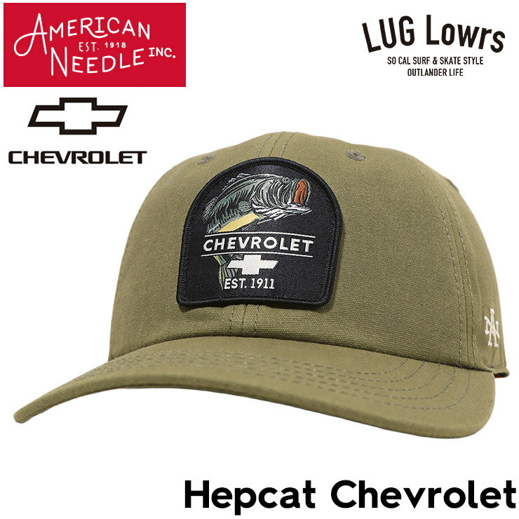 乐天商城 - AMERICAN NEEDLE アメリカンニードル キャップ メンズ レディース 帽子 Hepcat Chevrolet シボレー カーキグリーン SMU806A-CHEVY 日本代理店正規品