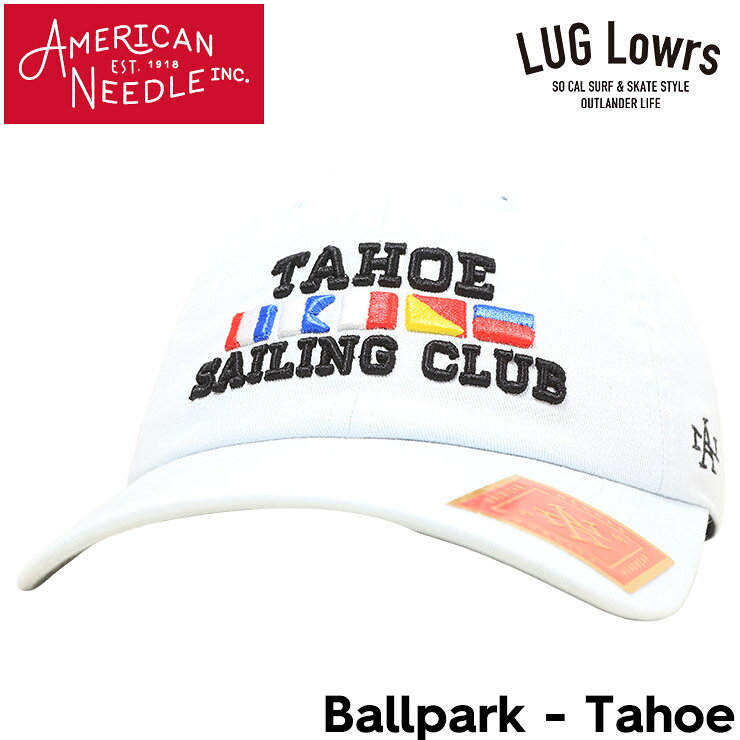 AMERICAN NEEDLE アメリカンニードル キャップ メンズ レディース 帽子 ベースボールキャップ コットンキャップ 刺繍キャップ タホー Ballpark Tahoe SMU674A-TAHOE RUISSEAU 日本代理店正規品