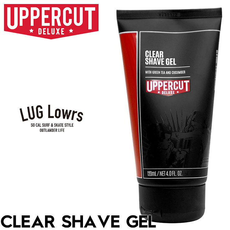 UPPERCUT DELUXE アッパーカットデラックス シェービングジェル メンズ 透明ジェル...