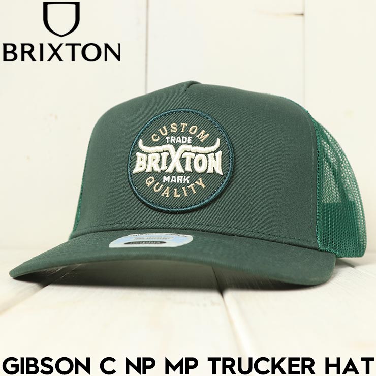 乐天商城 - BRIXTON ブリクストン GIBSON C NP MP TRUCKER HAT メッシュキャップ 帽子 11798 DPFDF 25SU 日本代理店正規品