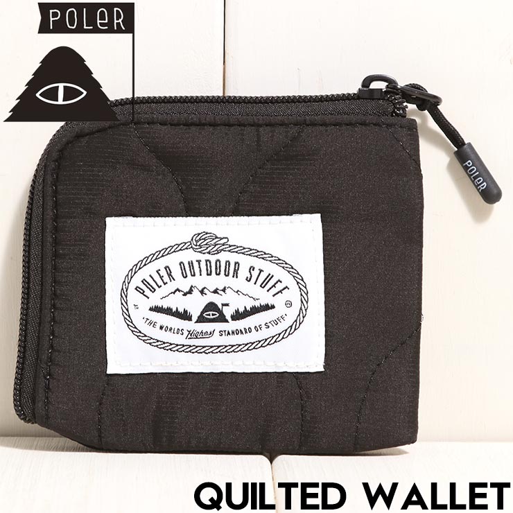 Other - POLeR ポーラー QUILTED WALLET キルテッドウォレット 財布 253MCV0126 BLK 日本代理店正規品