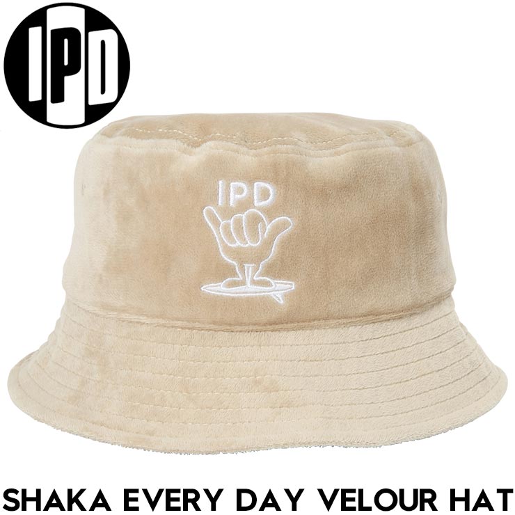 Rakuten - IPD アイピーディー SHAKA EVERY DAY VELOUR HAT バケットハット 帽子 IPDHTSH-1025 BEG 日本代理店正規品