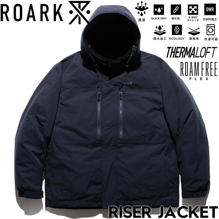 THE ROARK REVIVAL ロアークリバイバル RISER JACKET ダウンジャケット 中綿入りジャケット アウター R..